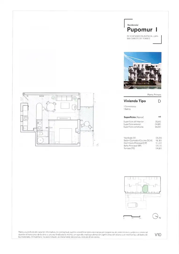 Wohnung zum Verkauf in Murcia mit Heizung, Privatgarten und Terrasse