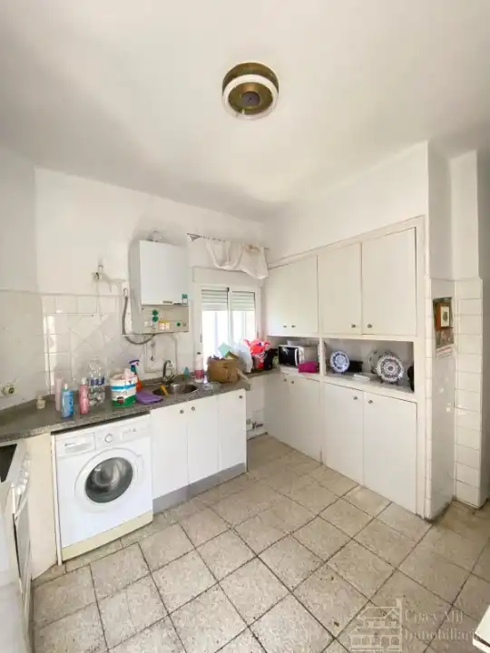 Kitchen of Flat for sale in Guijuelo  with Heating, Terrace and Storage room