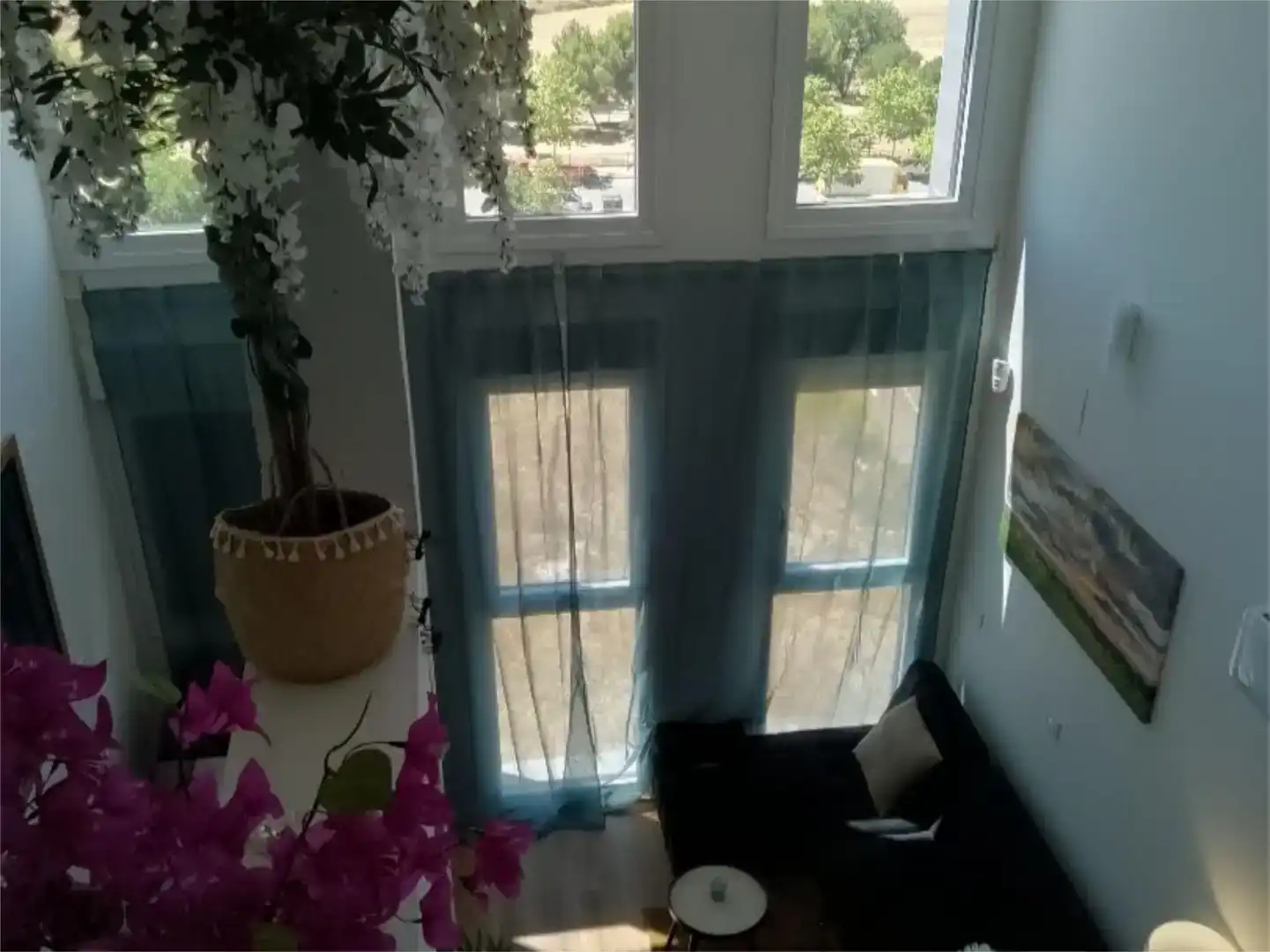 Terrasse von Wohnung zur Miete in  Madrid Capital mit Klimaanlage und Schwimmbad