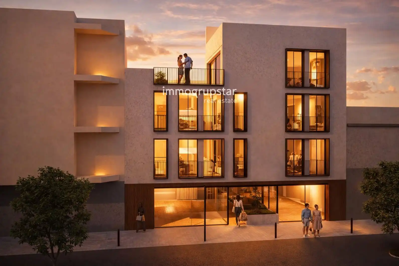 Vista exterior de Apartamento en venta en Palamós con Aire acondicionado, Calefacción y Amueblado