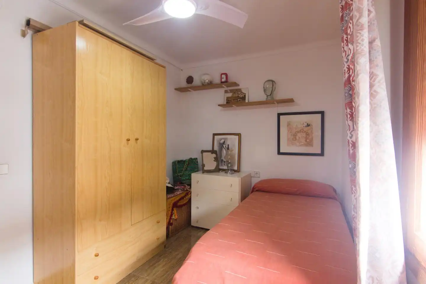 Bedroom of Flat for sale in Eivissa  with Air Conditioner and Terrace
