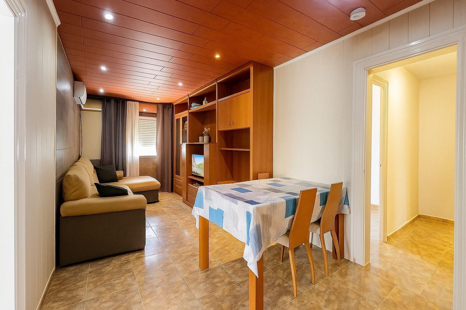 Living room of Flat for sale in La Llagosta  with Air Conditioner and Balcony