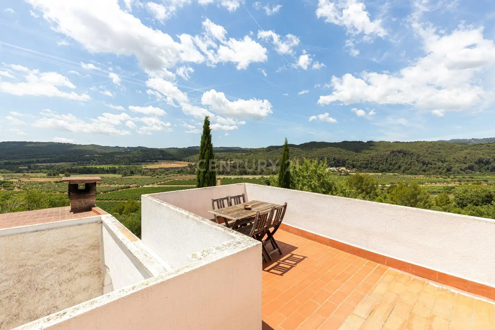 Terrace of Country homes for sale in Piera  with Air Conditioner, Private garden and Storage room