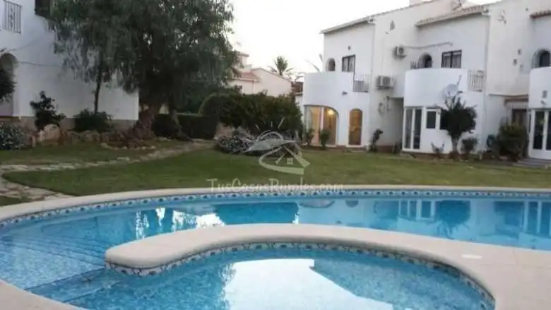 Garden of Apartments for rent in Dénia  with Heating, Balcony and Community pool