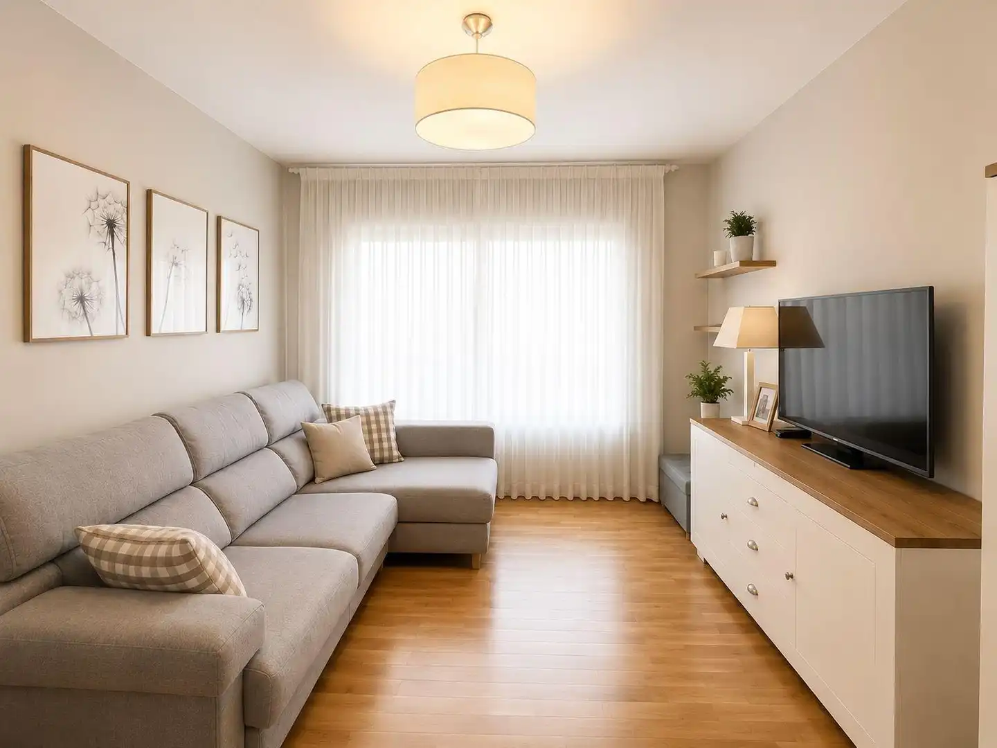 Living room of Ground floor for sale in Calonge i Sant Antoni  with Air Conditioner and Terrace