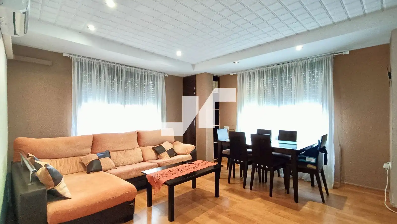 Living room of Flat for sale in Vila-real  with Air Conditioner and Furnished