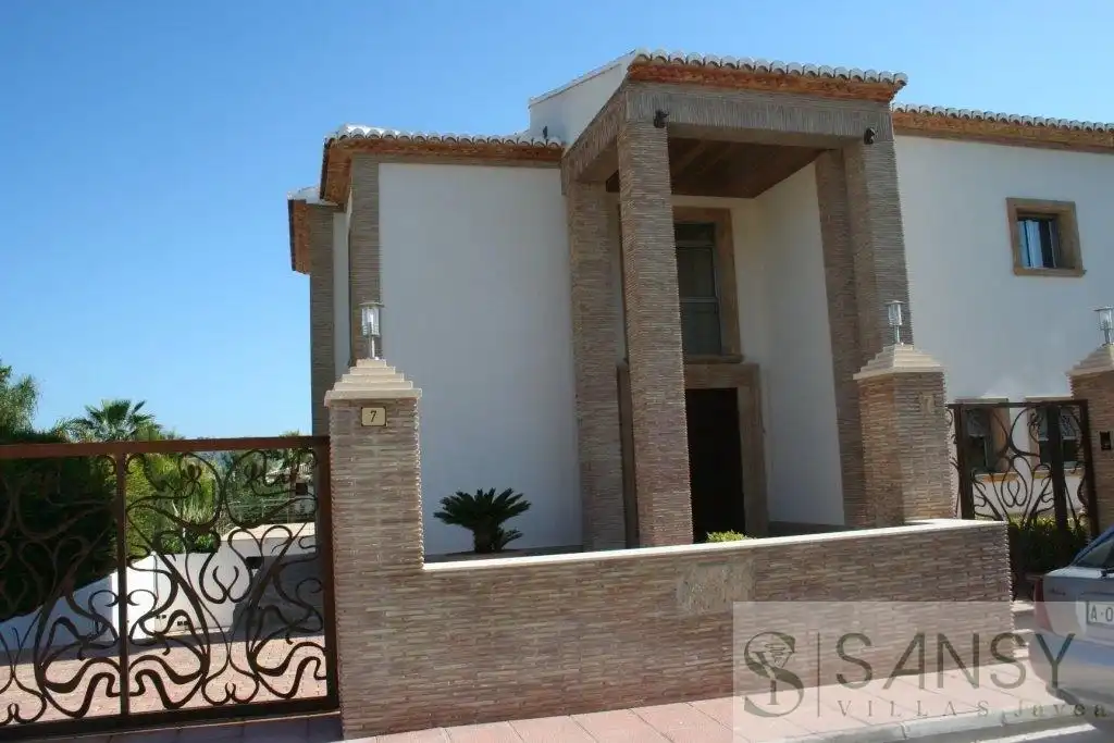 Exterior view of Houses for sale in Jávea / Xàbia  with Air Conditioner, Heating and Storage room