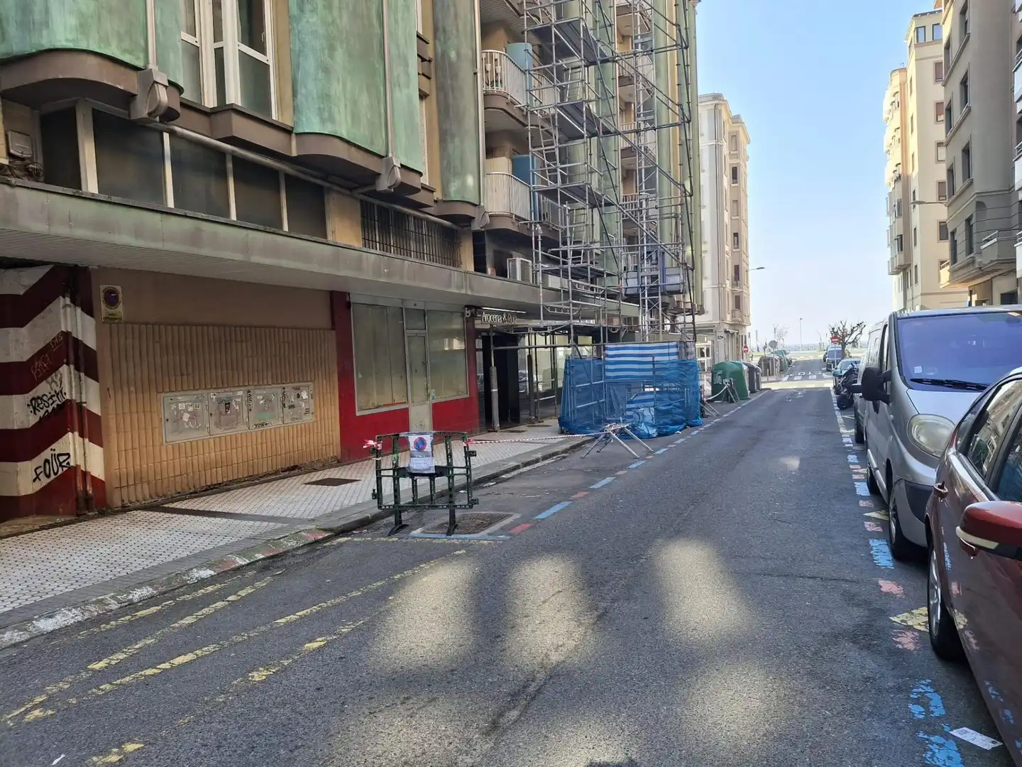 Vista exterior de Garaje en venta en Donostia - San Sebastián 