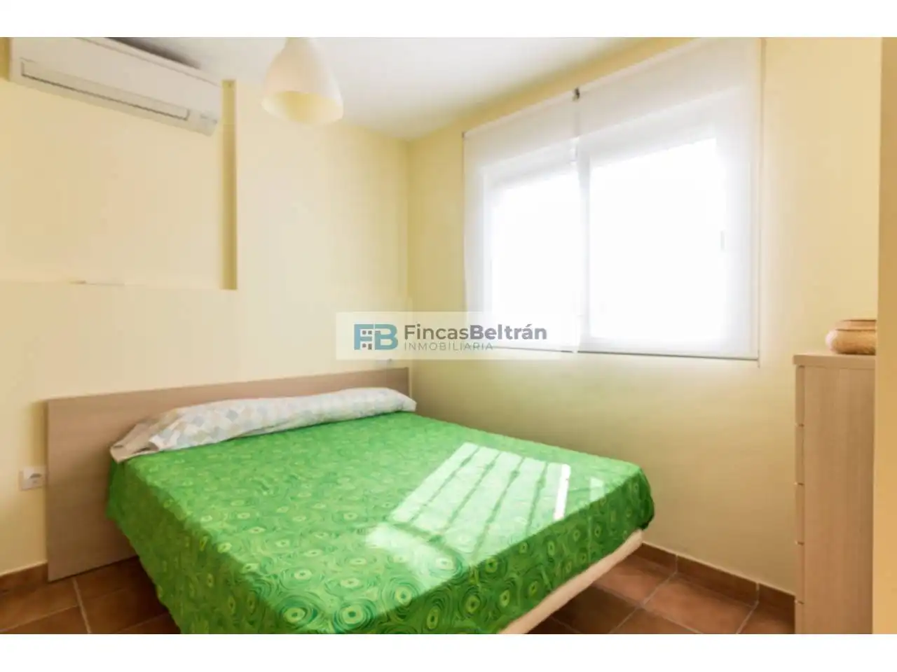 Schlafzimmer von Einfamilien-Reihenhaus zum Verkauf in Peñíscola / Peníscola mit Klimaanlage, Privatgarten und Terrasse