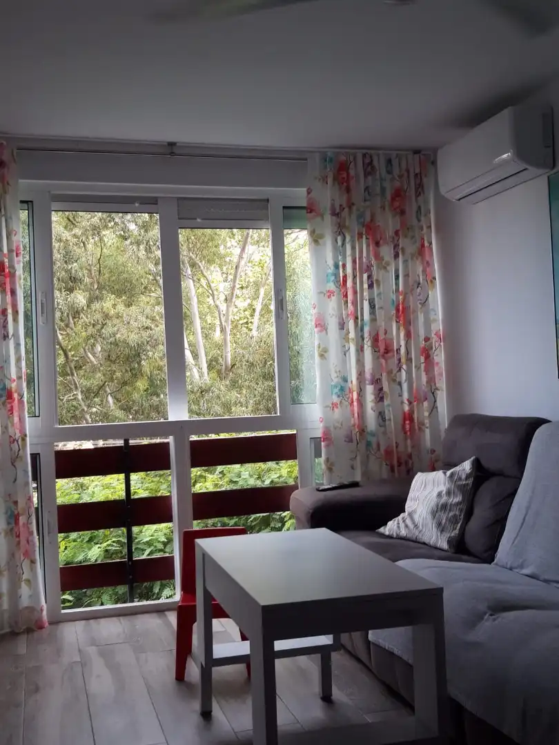 Terrasse von Wohnungen zur Miete in Benalmádena mit Klimaanlage, Möbliert und Haustiere erlaubt
