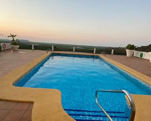 Swimming pool of Single-family semi-detached to rent in Dénia  with Air Conditioner, Heating and Terrace