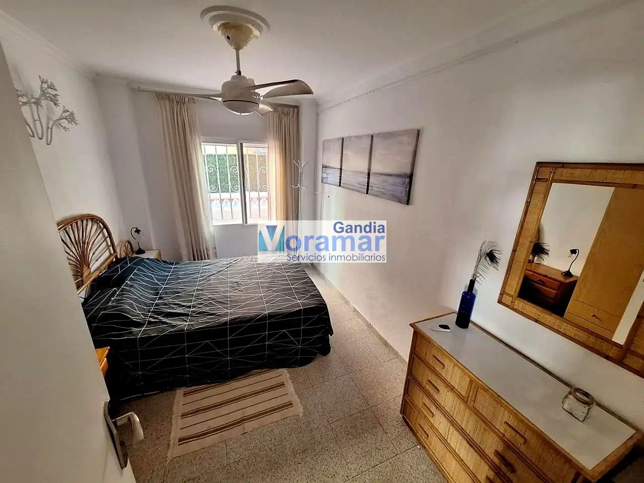 Habitación de Apartamento de alquiler en Gandia con Calefacción y Amueblado