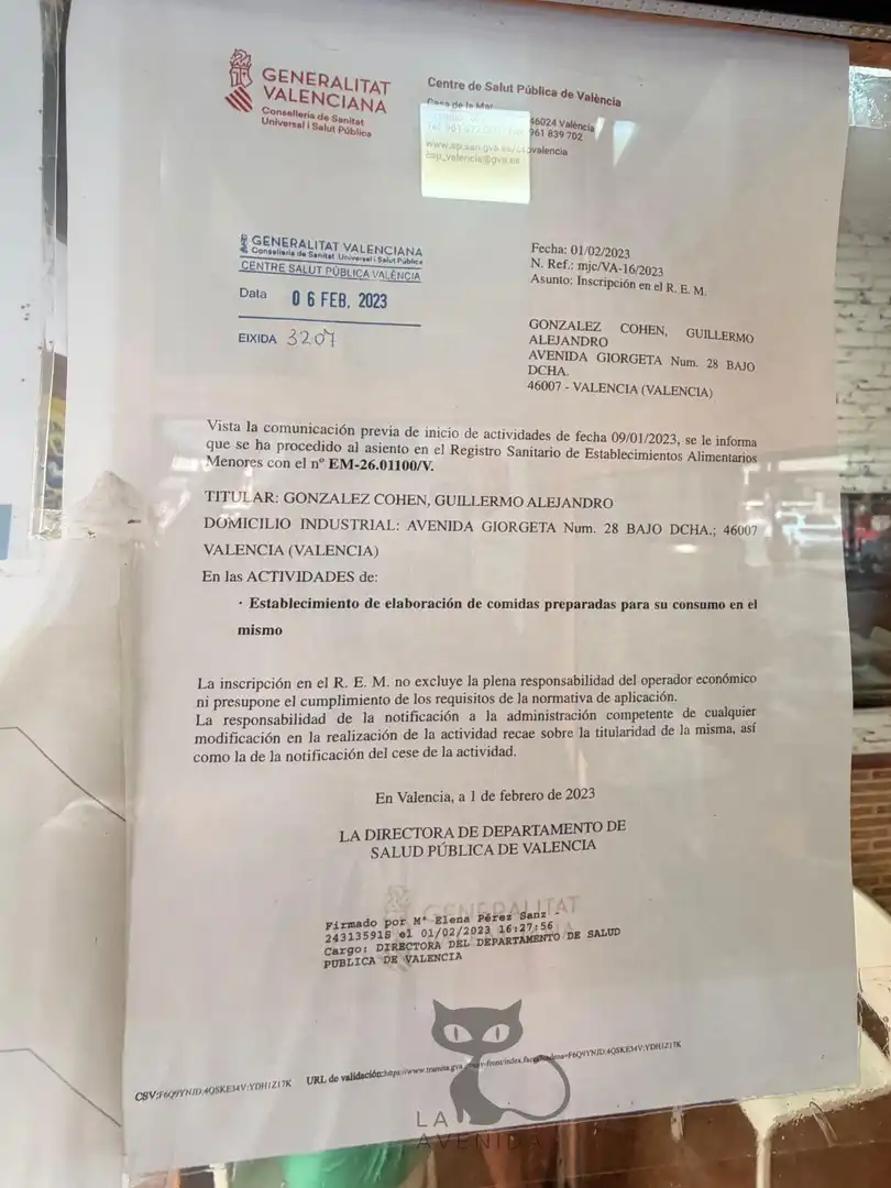 Jardín de Local de alquiler en Valencia con Aire acondicionado y Amueblado