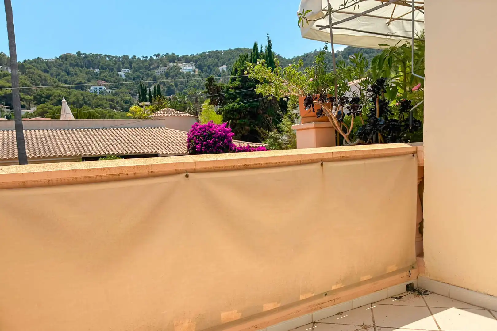 Terrace of Detached homes for rent in Capdepera  with Air Conditioner, Terrace and Furnished