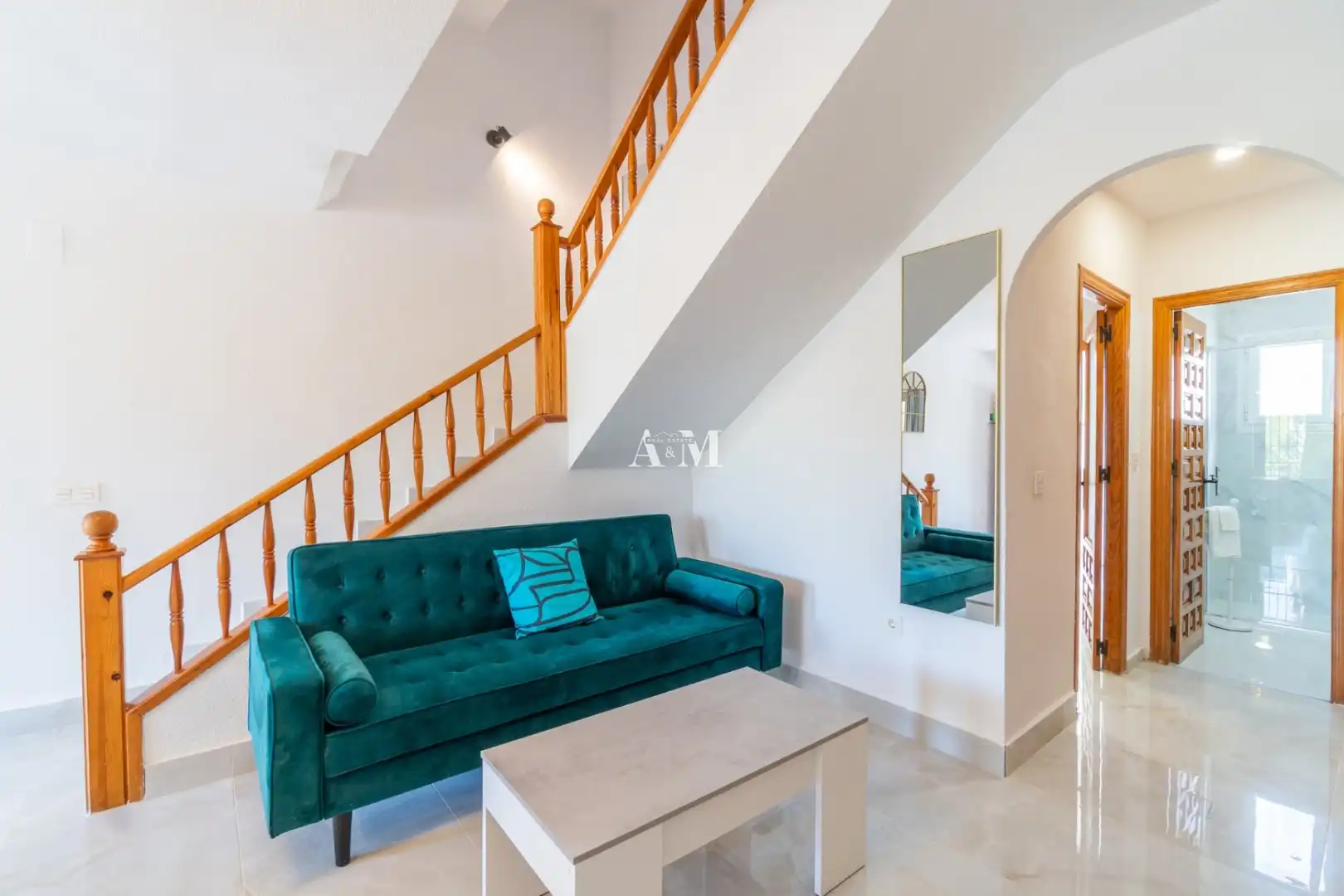 Living room of Houses for rent in Orihuela  with Air Conditioner, Private garden and Terrace