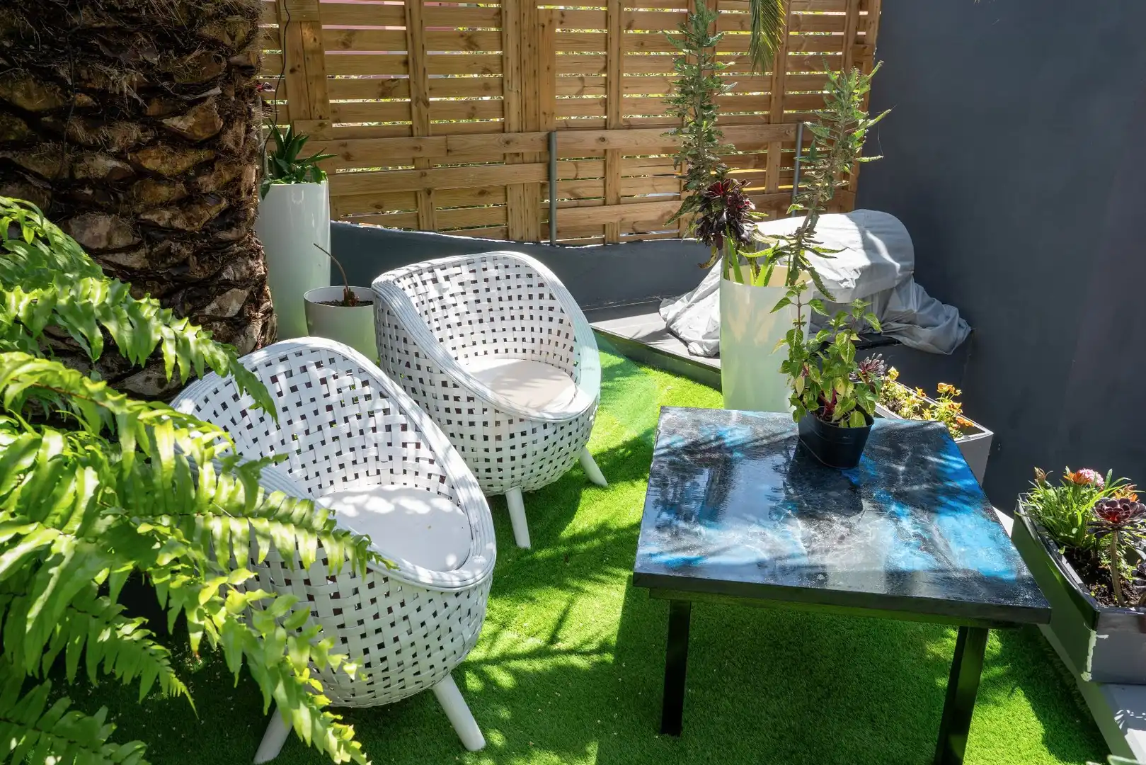 Terrassa de Casa o xalet en venda en Tacoronte amb Aire condicionat, Calefacció i Jardí privat
