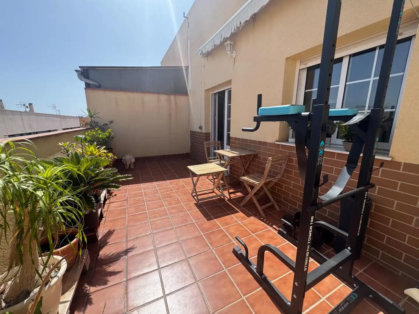 Terraza de Ático en venta en Roquetas de Mar con Calefacción, Terraza y Amueblado