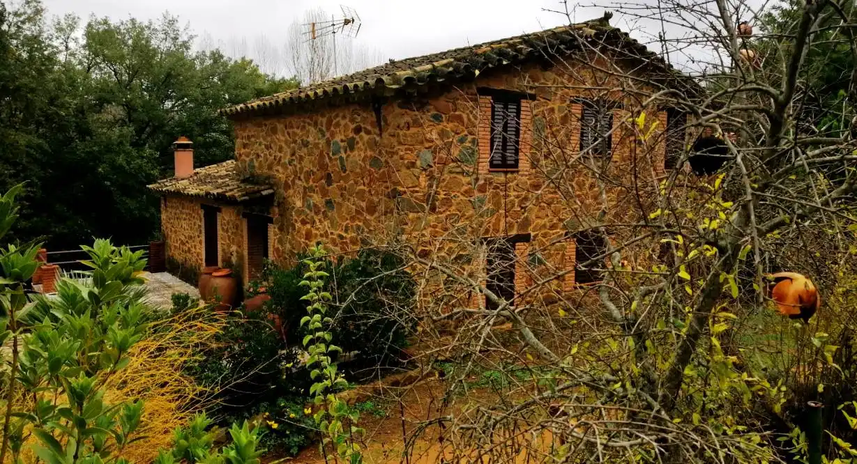 Vista exterior de Finca rústica en venta en Galaroza con Calefacción, Jardín privado y Terraza