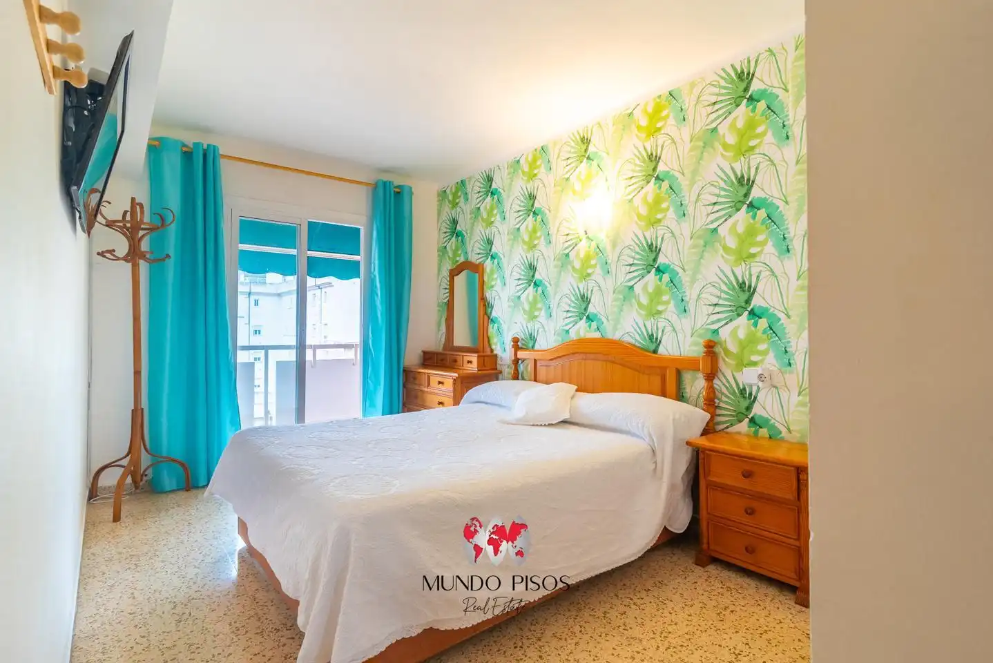 Schlafzimmer von Wohnung zum Verkauf in  Palma de Mallorca mit Klimaanlage, Heizung und Abstellraum