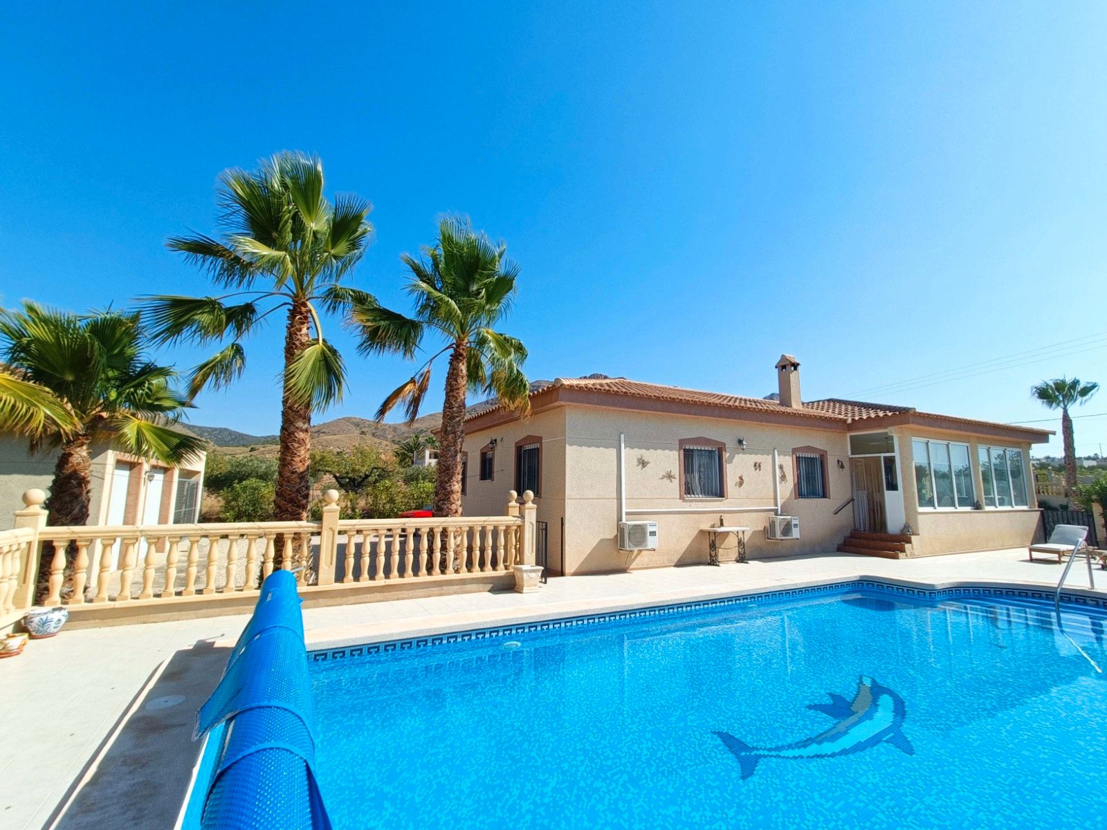Vista exterior de Casa o xalet en venda en Abanilla amb Aire condicionat, Calefacció i Jardí privat