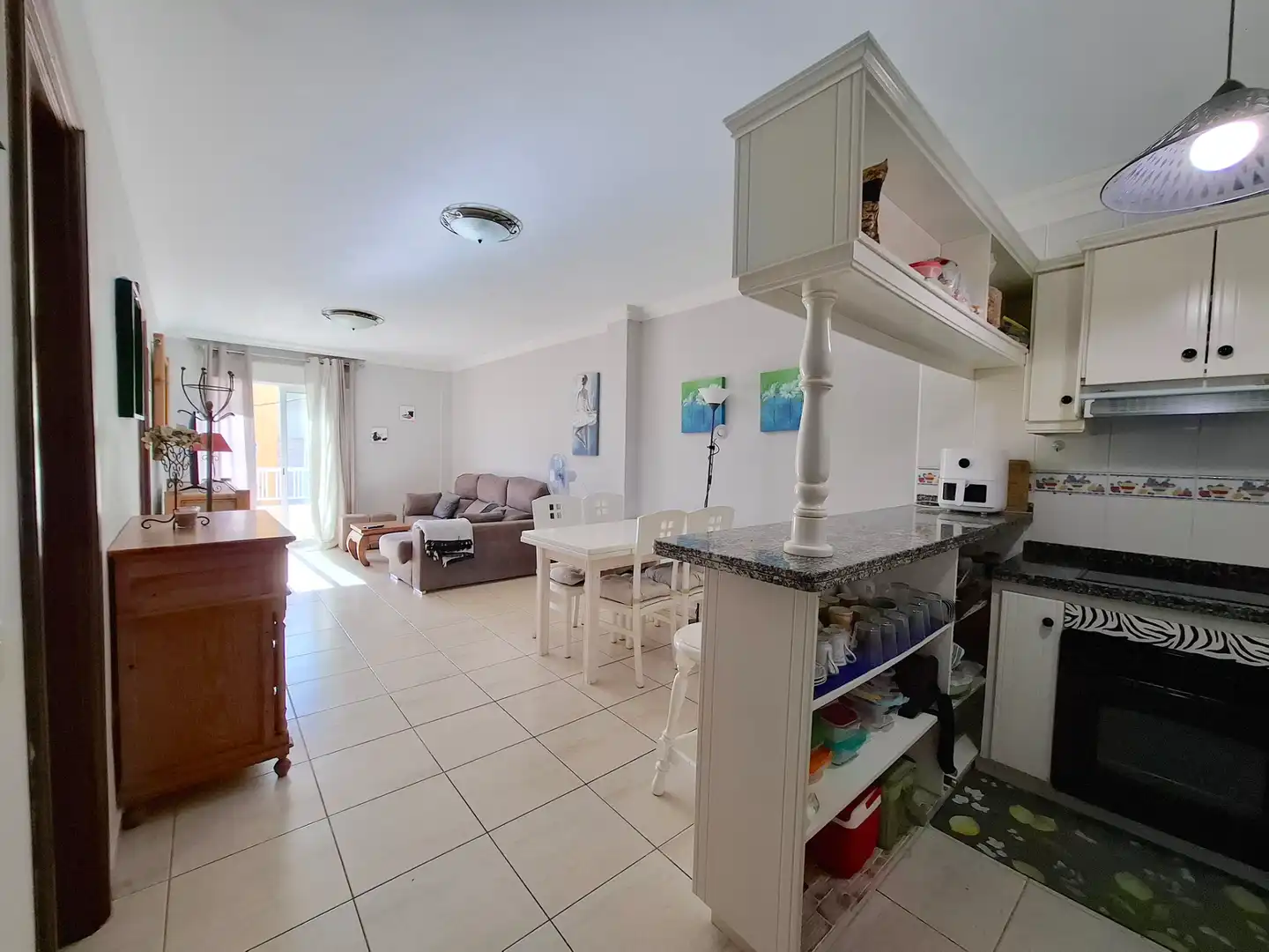 Sala de estar de Piso en venta en Los Realejos con Terraza y Amueblado
