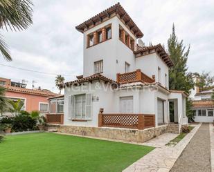 Exterior view of House or chalet for sale in Sant Joan Despí  with Air Conditioner, Heating and Private garden