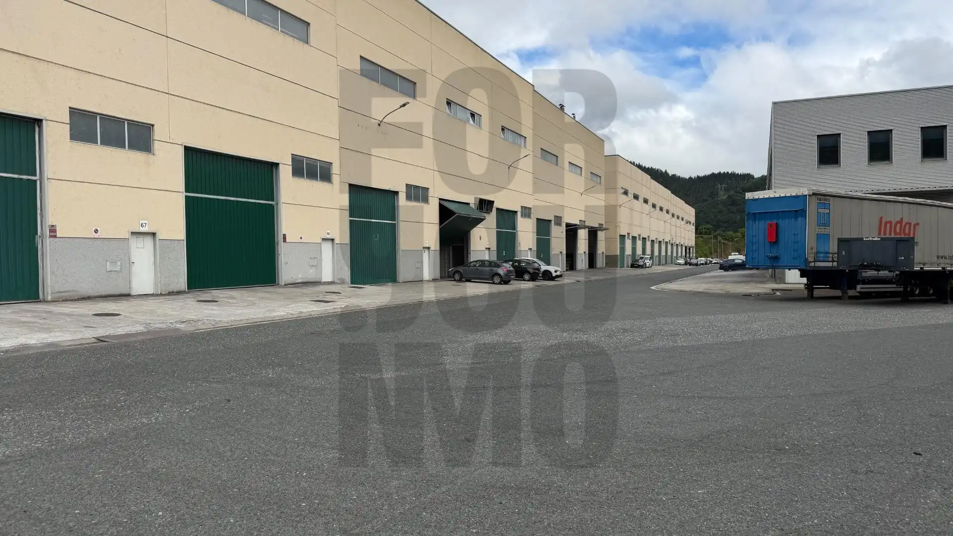 Exterior view of Industrial buildings for sale in Segura
