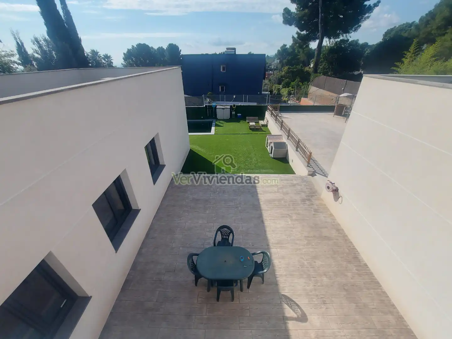 Terrasse von Haus oder Chalet zum Verkauf in Pallejà mit Klimaanlage, Heizung und Privatgarten