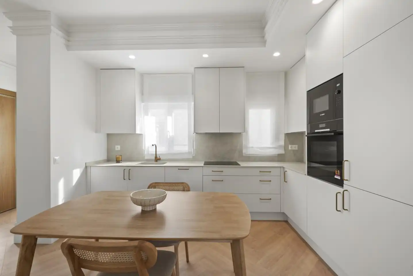 Kitchen of Flat for sale in Madrid  with Air Conditioner, Heating and Furnished