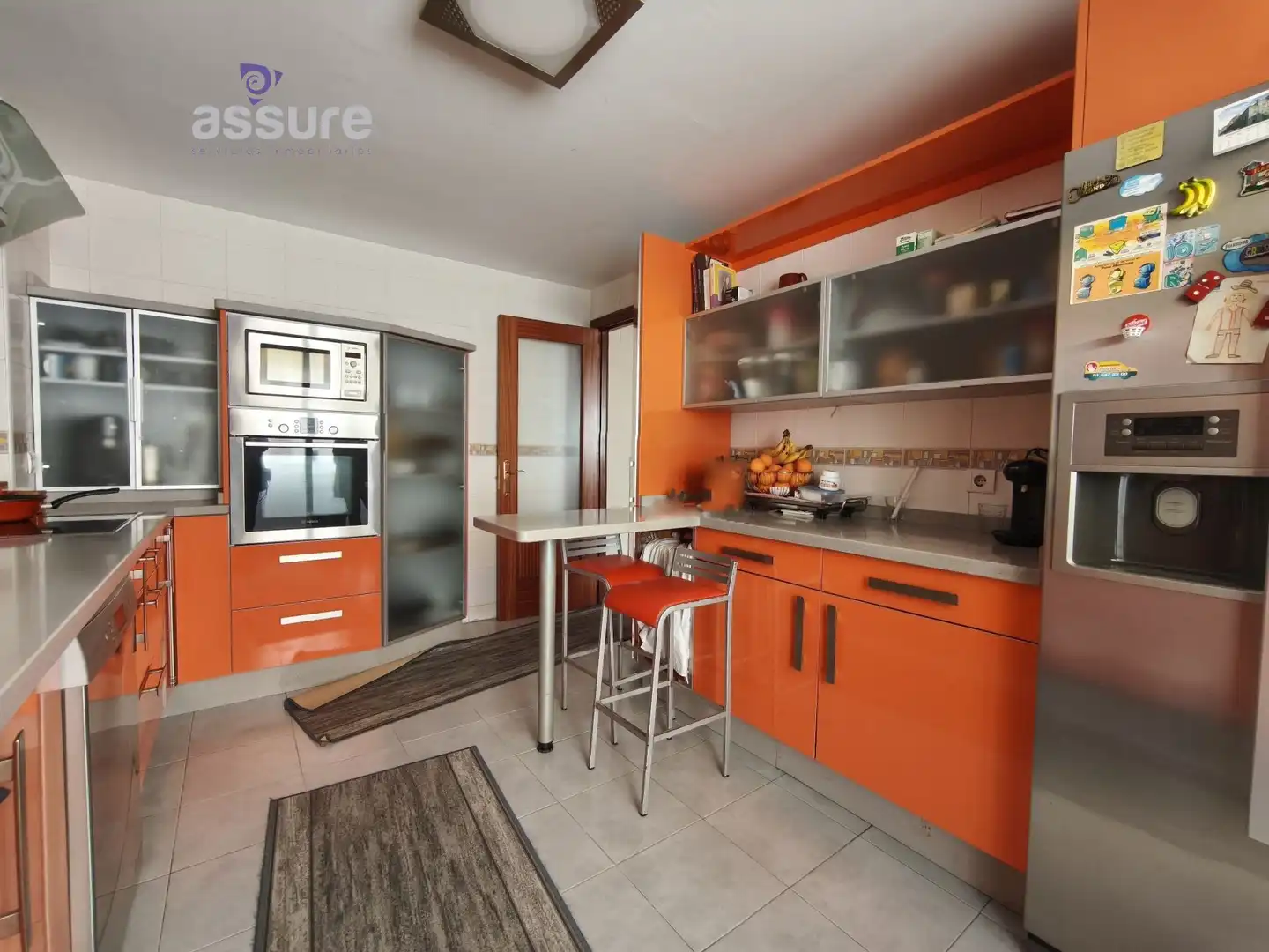 Cocina de Casa adosada en venta en Huelva con Aire acondicionado, Calefacción y Jardín privado