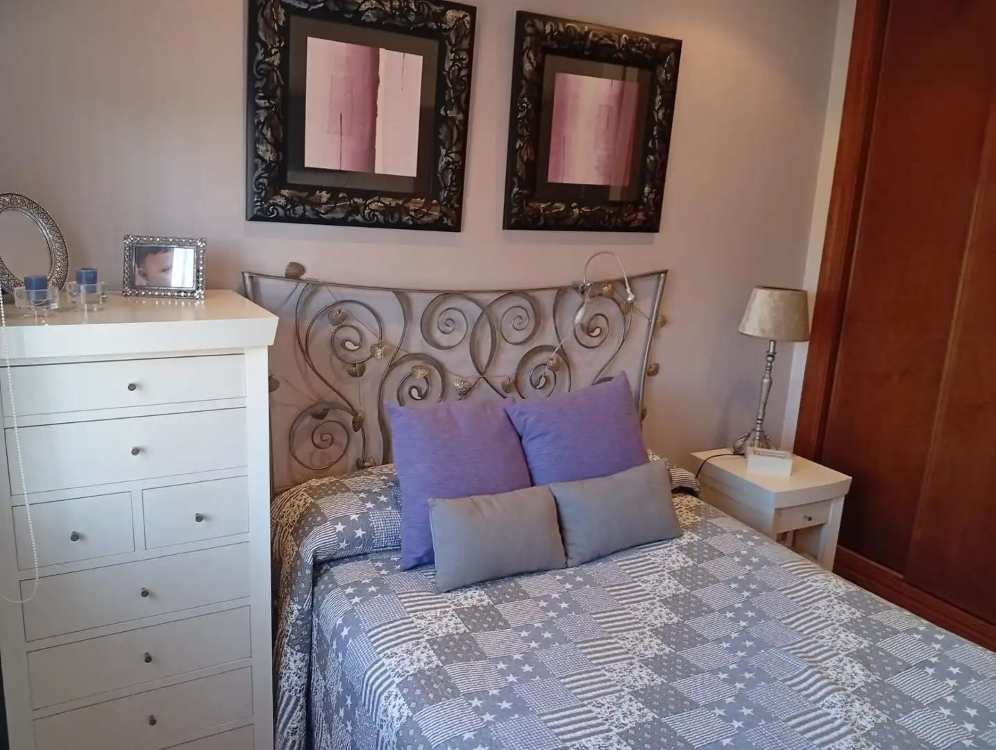 Bedroom of Detached homes for sale in Vera  with Air Conditioner, Private garden and Terrace