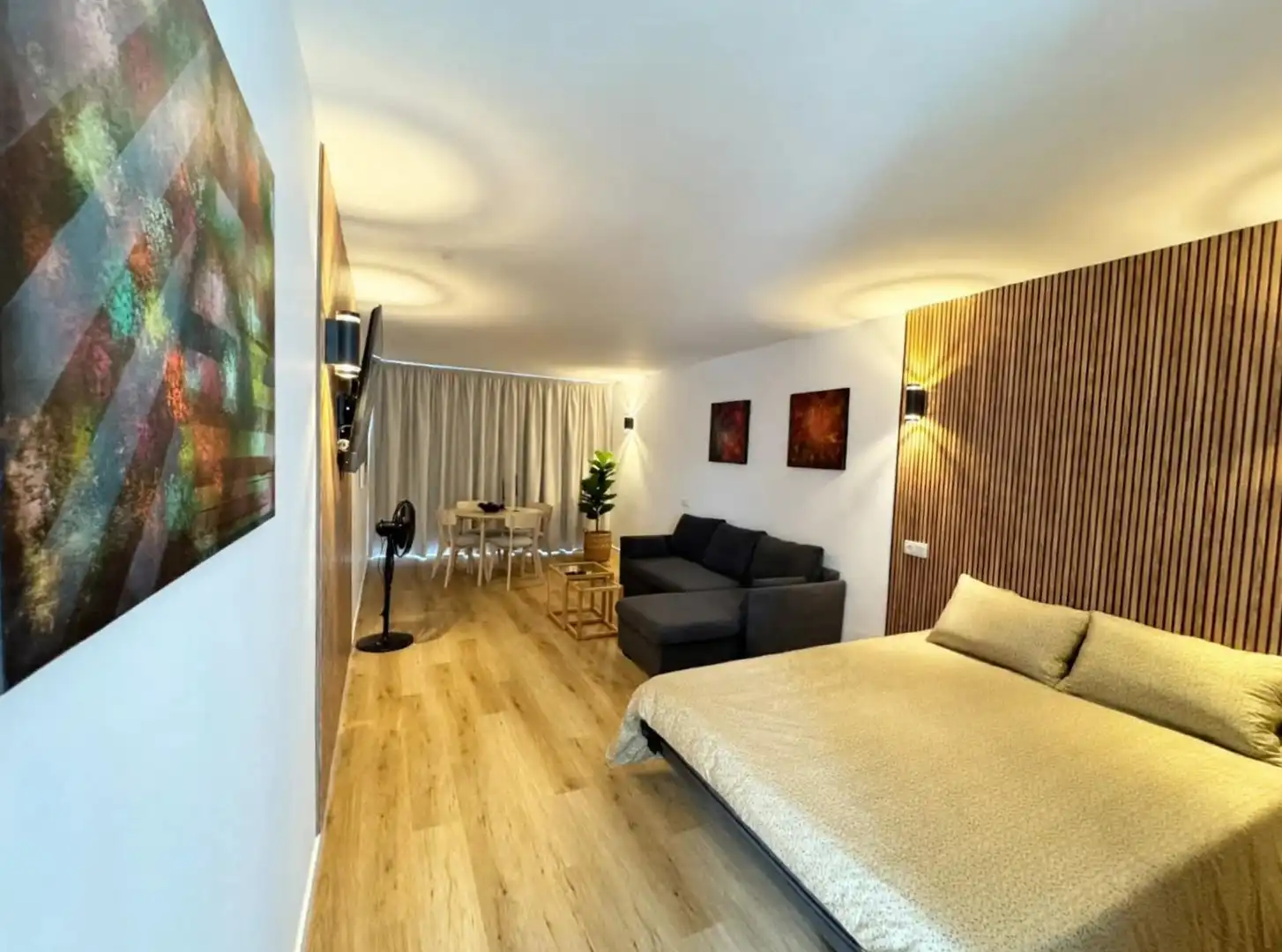 Sala d'estar de Estudi de lloguer en San Agustín - Bahía Feliz