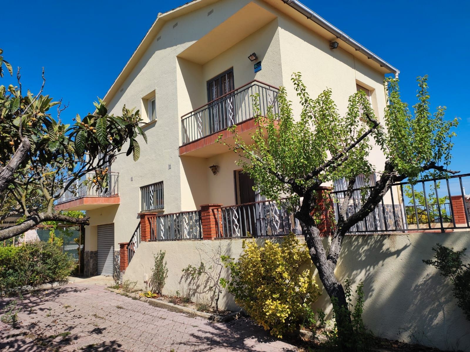 Vista exterior de Casa o xalet en venda en Maçanet de la Selva amb Calefacció, Jardí privat i Terrassa