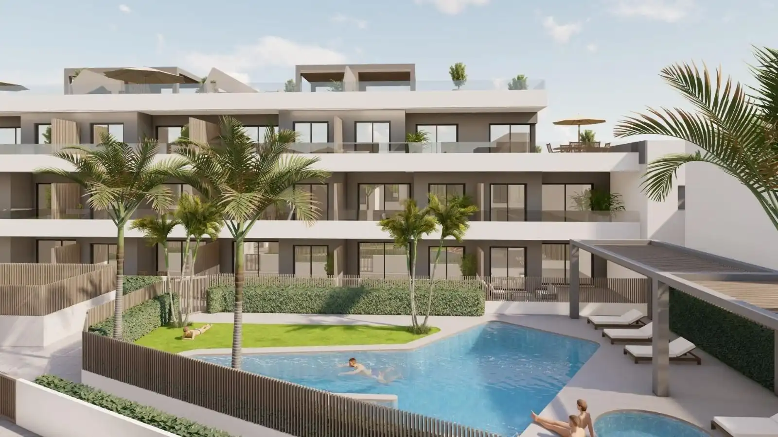 Penthouse mit Pool zum Verkauf in Pilar de la Horadada ciudad, imagen 8