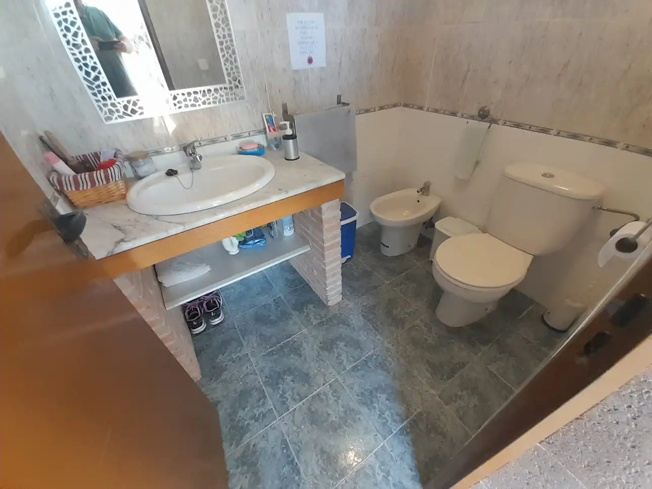 Baño de Finca rústica en venta en Almodóvar del Campo con Trastero, Piscina y Amueblado