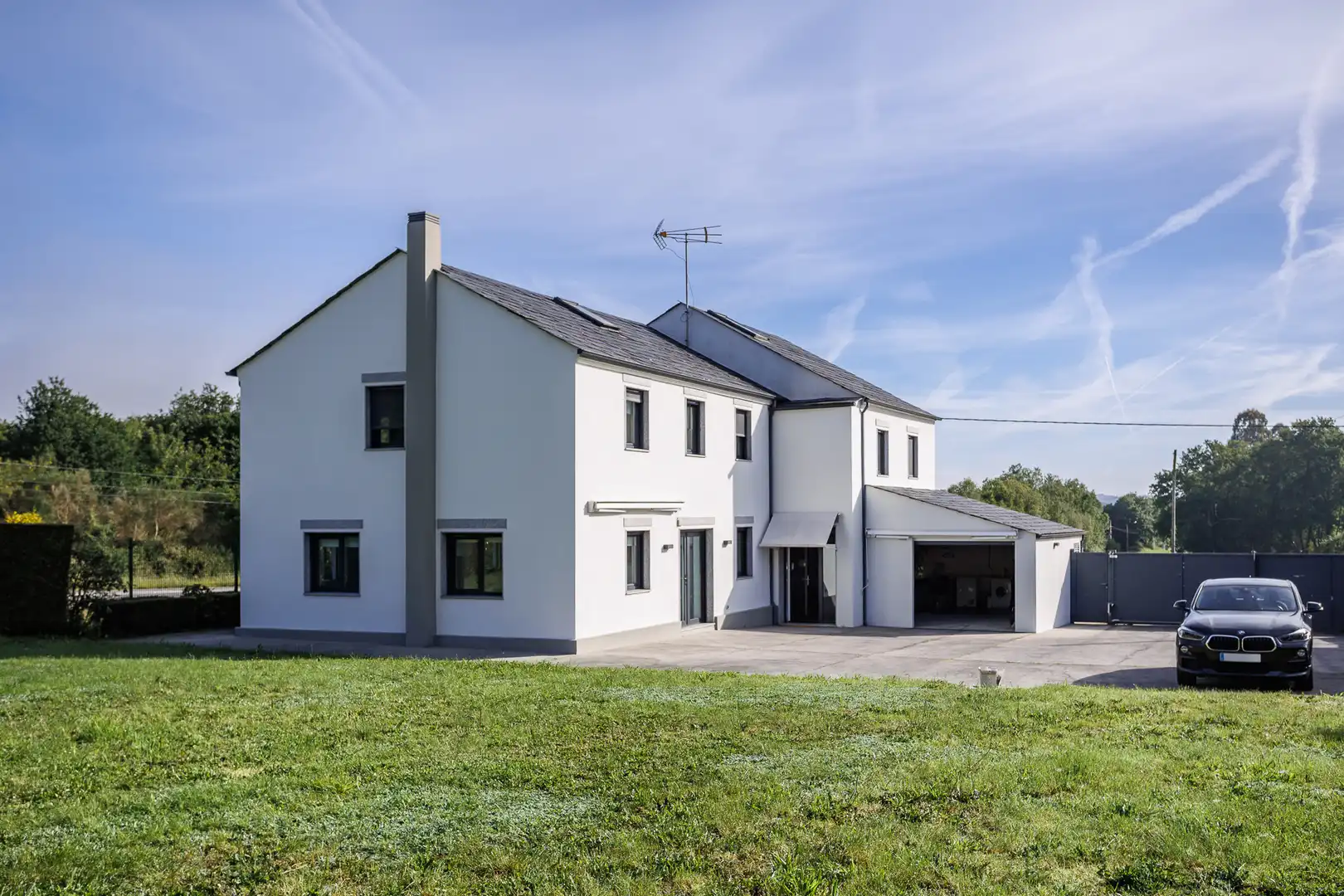 Vista exterior de Finca rústica en venta en Castro de Rei con Amueblado
