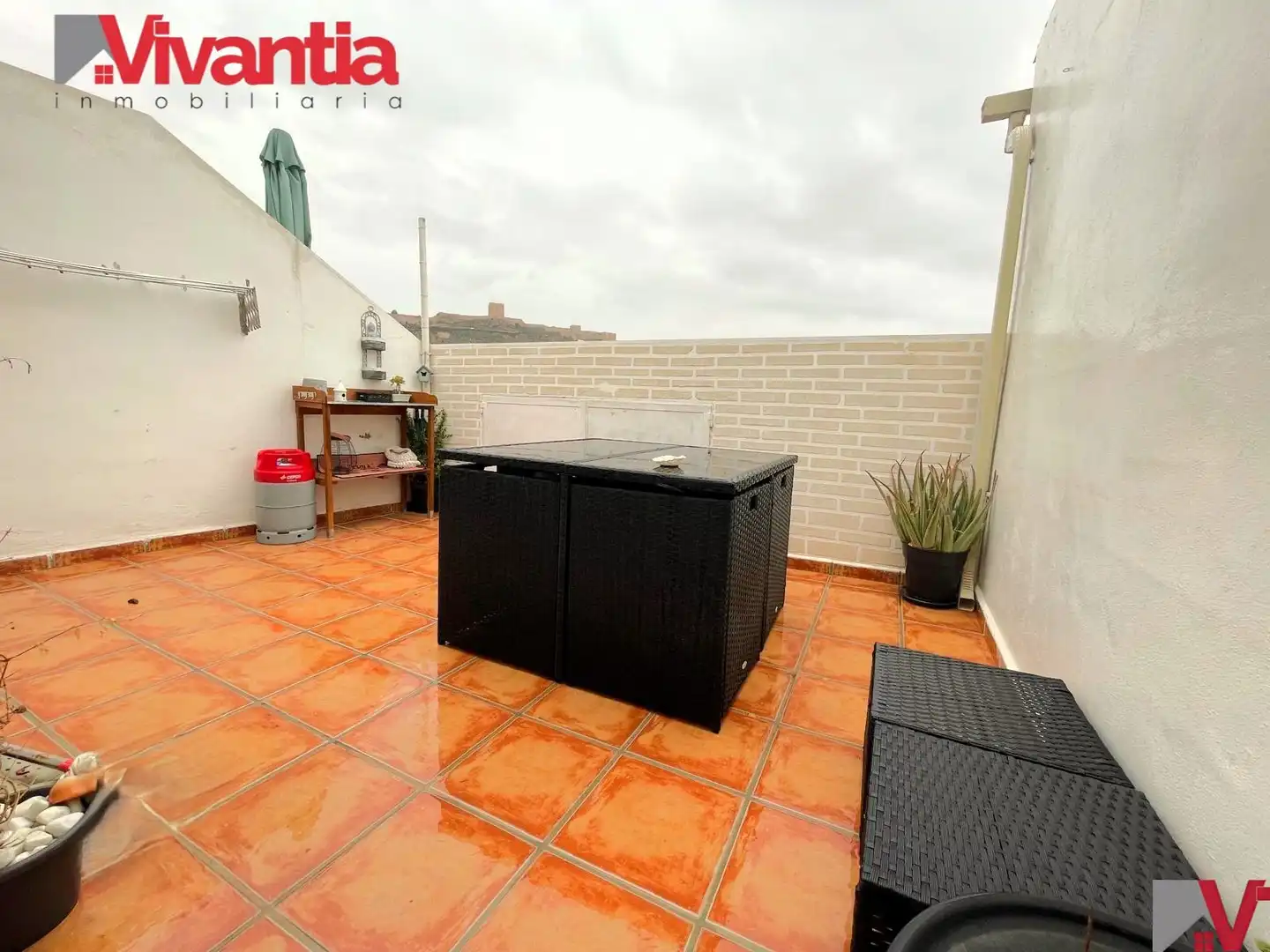 Terrasse von Dachboden zum Verkauf in Lorca mit Klimaanlage, Terrasse und Abstellraum