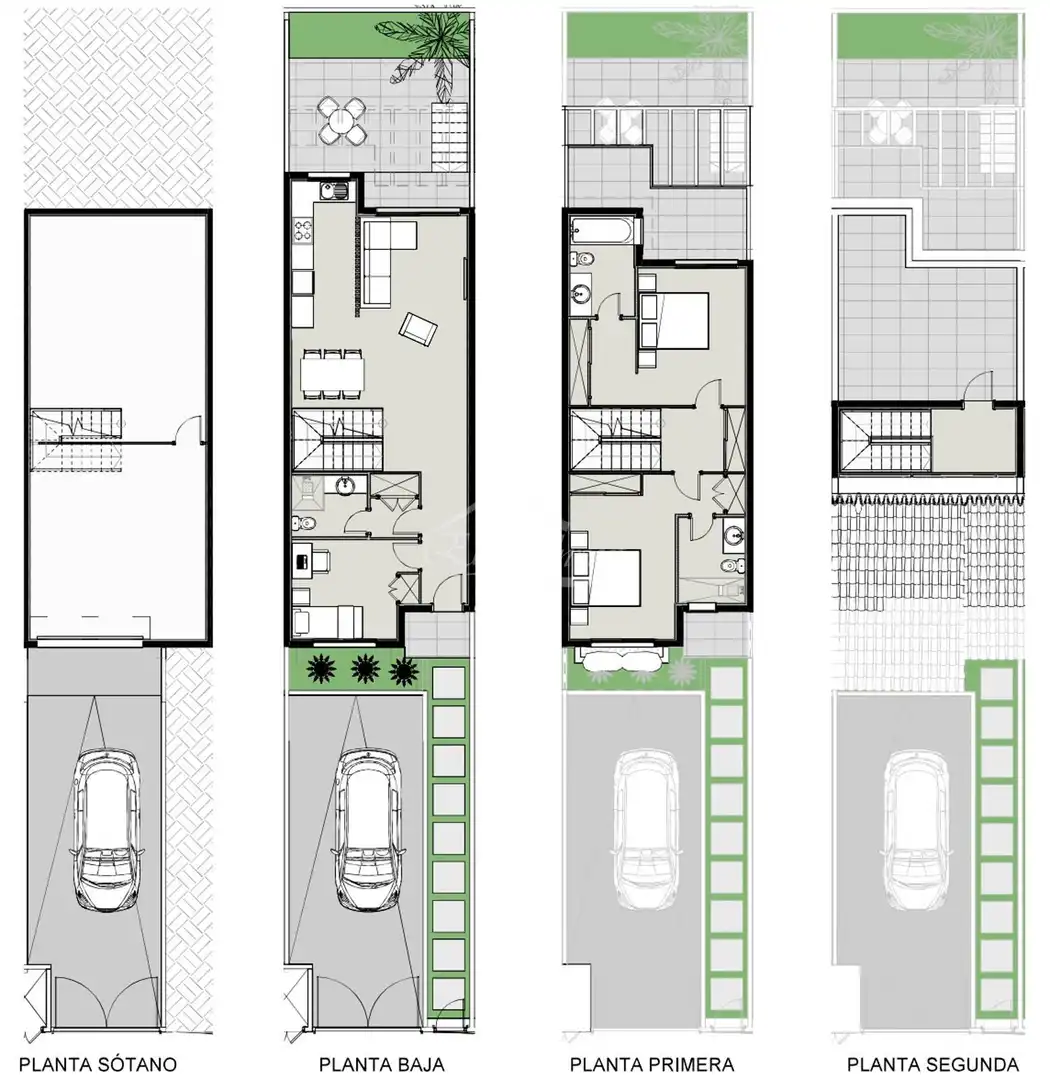 Dúplex en venda en San Miguel de Abona amb Aire condicionat, Jardí privat i Terrassa