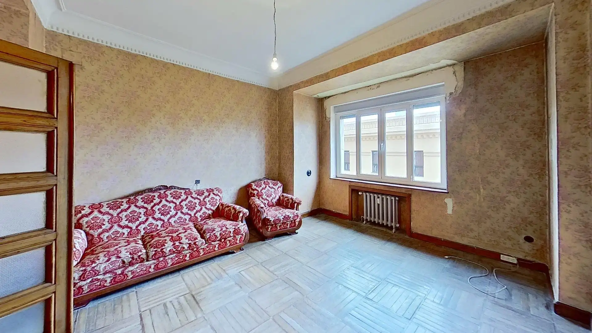 Sala de estar de Piso en venta en Oviedo  con Calefacción