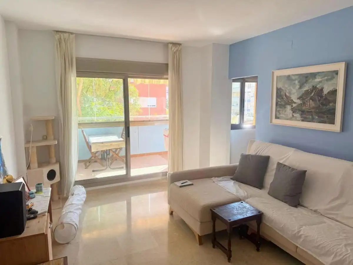 Sala d'estar de Apartament en venda en Málaga amb Piscina