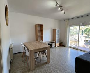 Dining room of Flat to rent in Girona Capital  with Heating, Furnished and Balcony