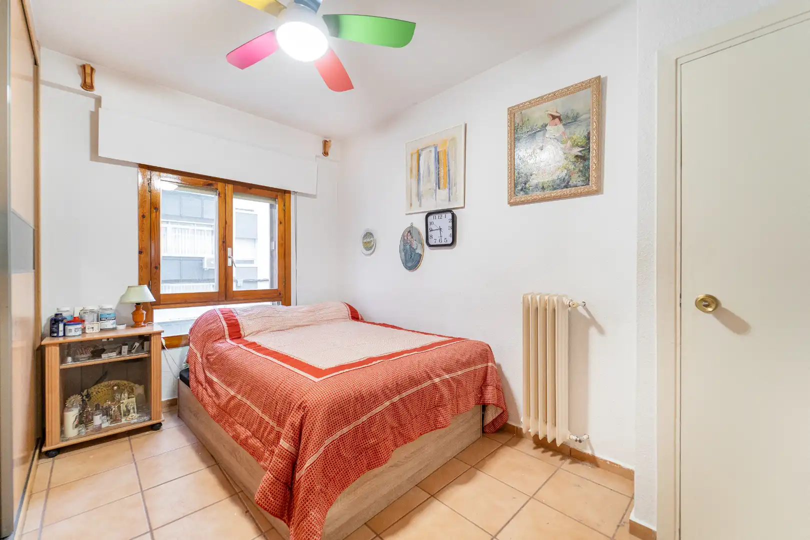 Bedroom of Flat for sale in Móstoles  with Heating, Terrace and Oven