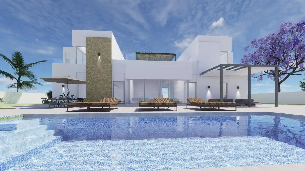 Xalet amb piscina en venda a Nueva Torrevieja - Aguas Nuevas, imagen 2