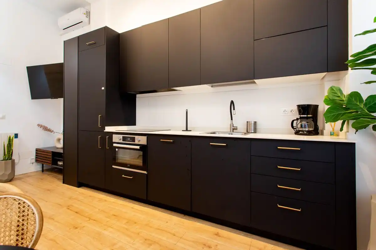 Küche von Maisonette zum Verkauf in Madrid mit Klimaanlage und Heizung