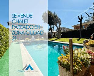 Garden of Single-family semi-detached for sale in Alcalá de Henares  with Air Conditioner, Heating and Private garden