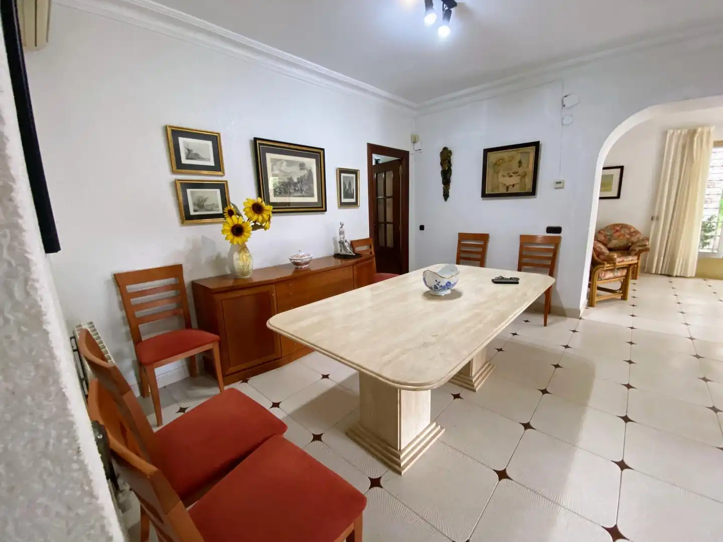 Dining room of Houses for sale in Torrent  with Heating, Private garden and Terrace