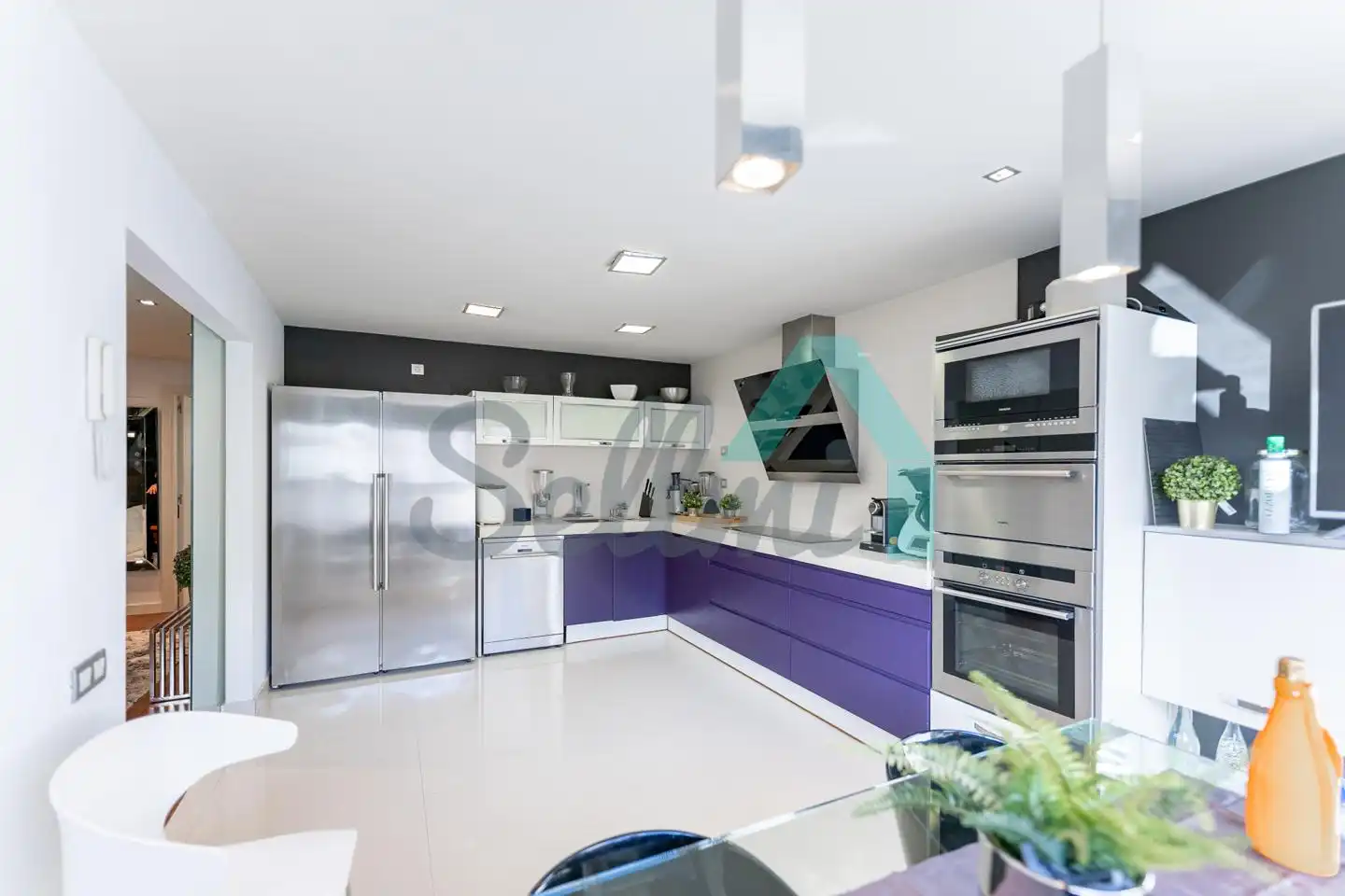Küche von Maisonette zum Verkauf in Oviedo  mit Heizung, Terrasse und Abstellraum