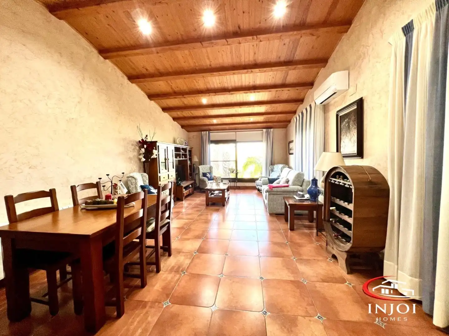 Living room of Houses for sale in Deltebre  with Air Conditioner, Heating and Private garden