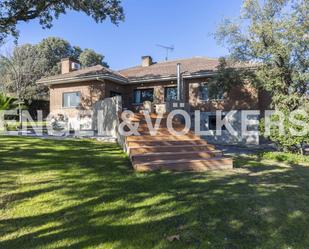 Exterior view of House or chalet to rent in San Agustín del Guadalix  with Air Conditioner and Terrace