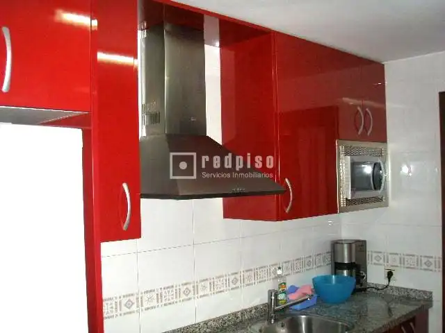 Kitchen of Flat for rent in Málaga  with Air Conditioner, Heating and Private garden